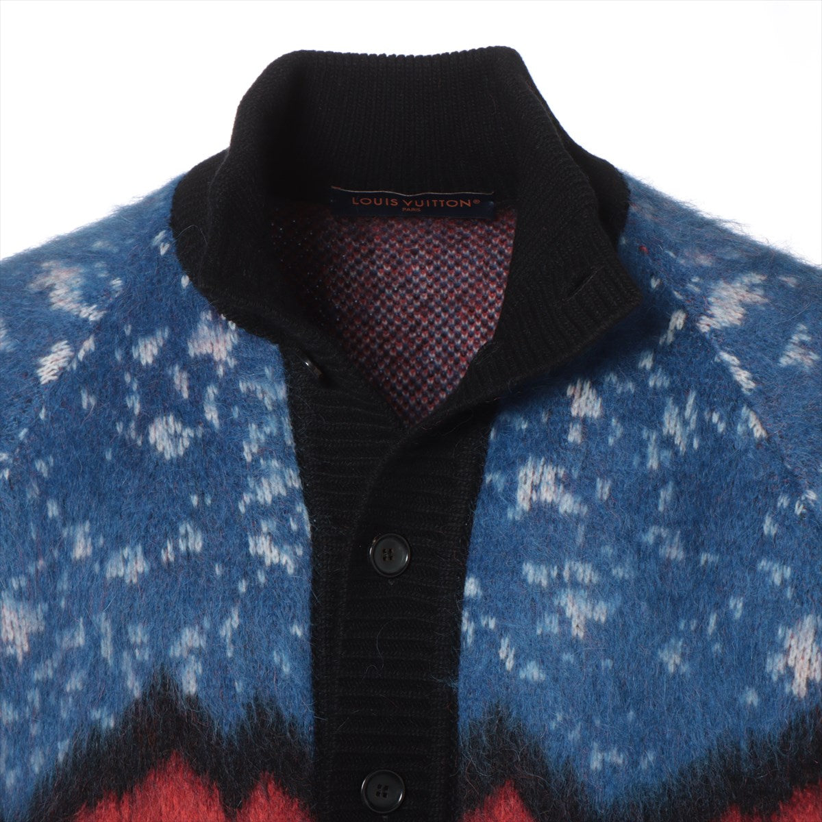 Louis Vuitton 24SS WOOL X MOHEA CARDIGAN L MEN Multicolor CHANKEY WOOL Nitted RM241M