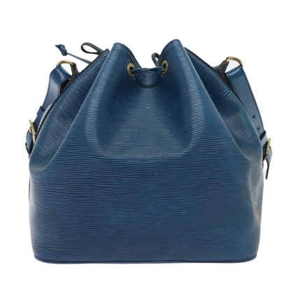 LOUIS VUITTON Epi Petit Noe Shoulder Bag Blue M44105 LV Auth 75543