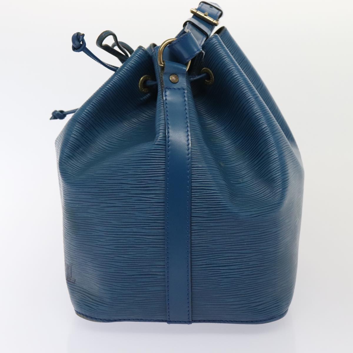 LOUIS VUITTON Epi Petit Noe Shoulder Bag Blue M44105 LV Auth 75543