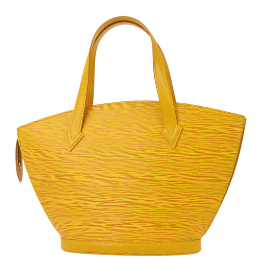 Louis Vuitton 1996 Yellow Epi Saint Jacques Tote Handbag M52279