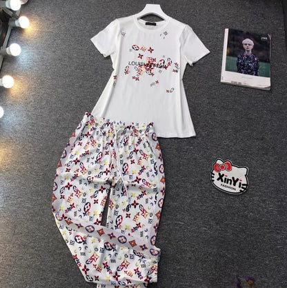 Louis Vuitton  Jogger and Tshirts Set