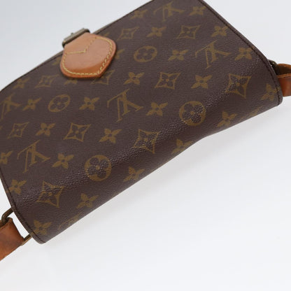 LOUIS VUITTON Monogram Cartouchiere MM Shoulder Bag Vintage M51253 LV Auth 78689