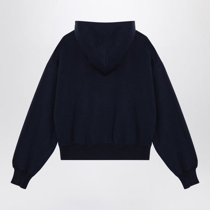 Gucci Blue Hoodie With Logo Women