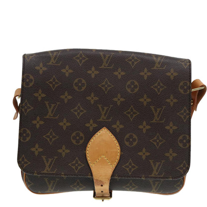 LOUIS VUITTON Monogram Cartouchiere GM Shoulder Bag M51252 LV Auth 79125