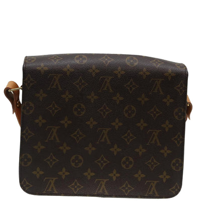 LOUIS VUITTON Monogram Cartouchiere GM Shoulder Bag M51252 LV Auth 79125