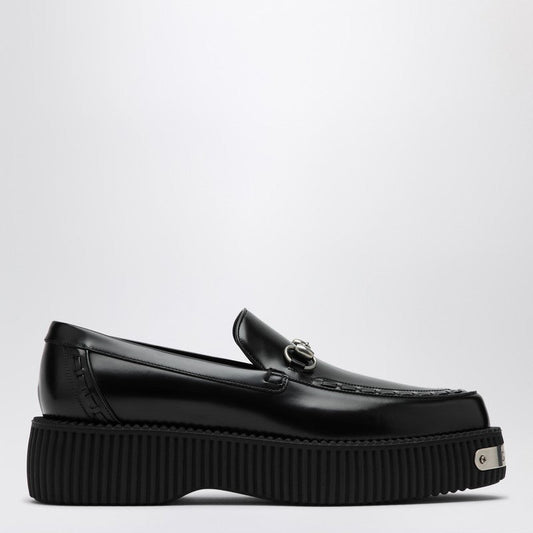 Gucci Black Gucci Horsebit Creeper Loafers Men