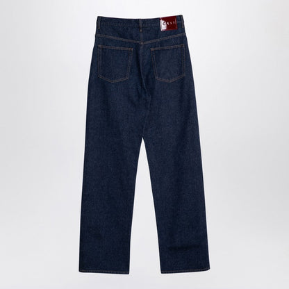 Gucci Dark Blue Wide Denim Jeans Men