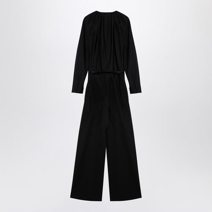 Gucci Black Wool Suit With Belt Women