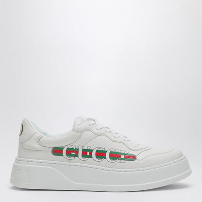 Gucci Chunky White Sneaker With Gucci Web Men