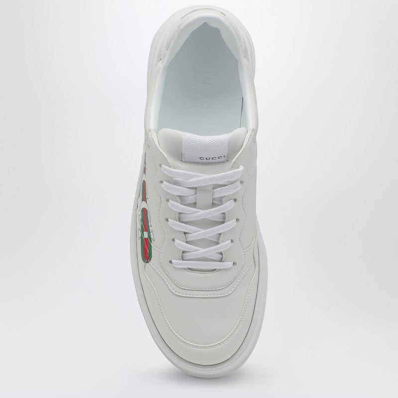 Gucci Chunky White Sneaker With Gucci Web Men