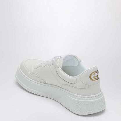 Gucci Chunky White Sneaker With Gucci Web Men