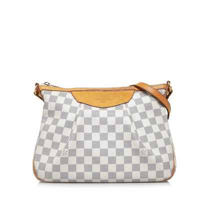 Louis Vuitton  Damier Azur Siracusa PM Crossbody Bag