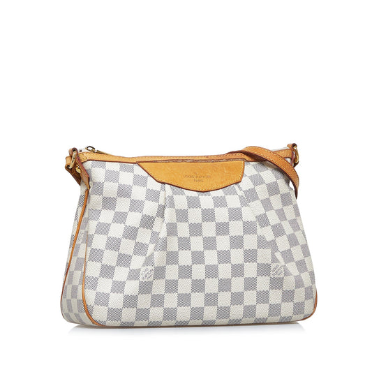 Louis Vuitton  Damier Azur Siracusa PM Crossbody Bag