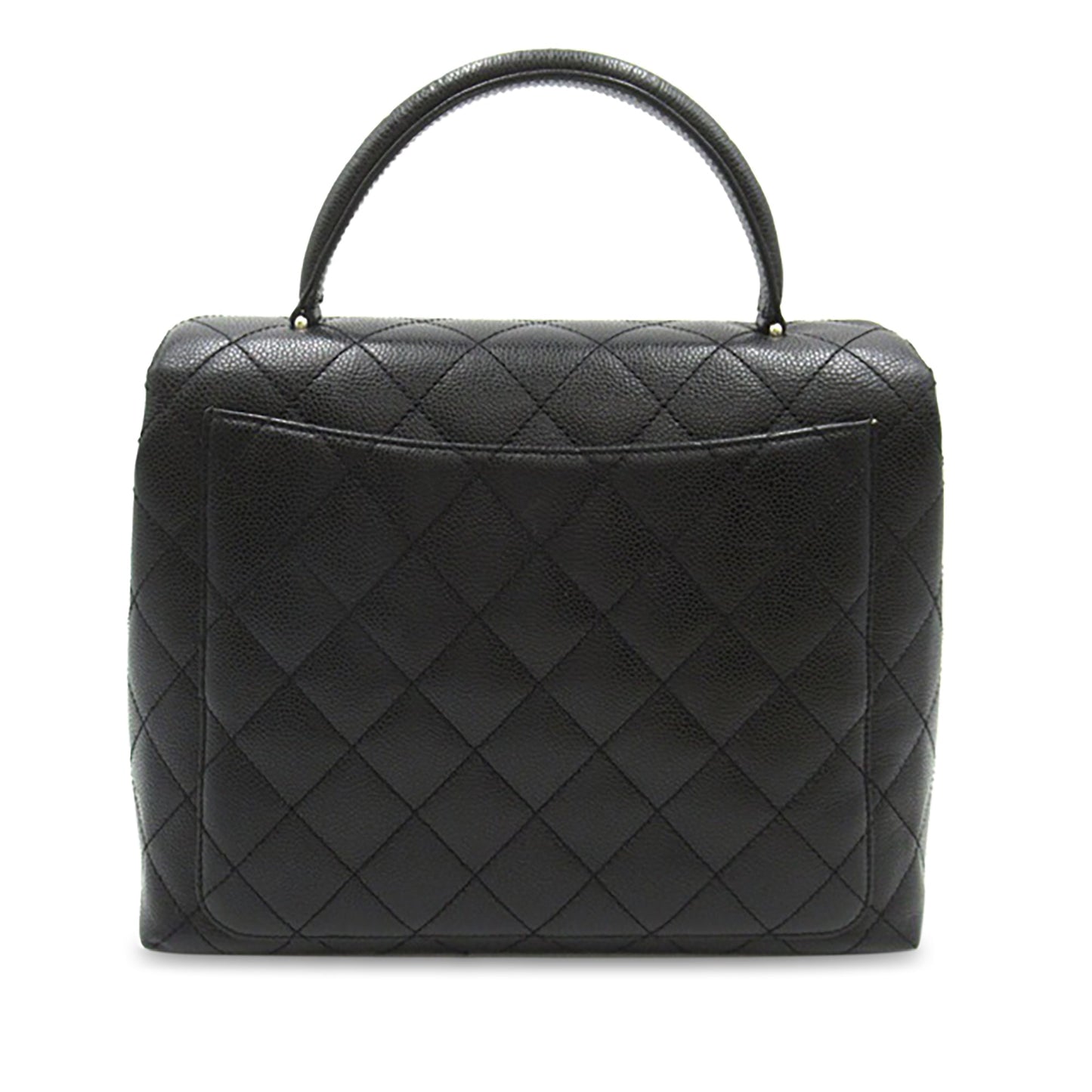 Chanel Caviar Kelly Top Handle Bag