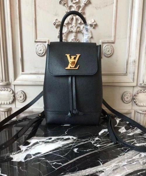 Louis Vuitton Lockme Backpack Mini Noir