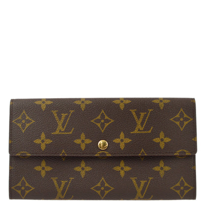 Louis Vuitton 2000 Monogram Portefeuille Sarah Purse Wallet M61734