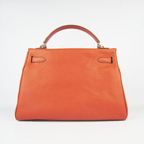 Hermes Kelly 32cm Togo Leather 6108 Orange Golden