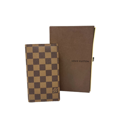 Louis Vuitton  Louis Vuitton  Damier Ebene Agenda Pocket Cover - Brown