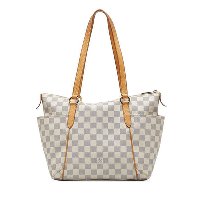 Louis Vuitton Damière Azur Toilet N51261 White PVC Leather  Louis Vuitton