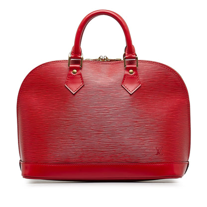 Louis Vuitton Alma PM Red Epi