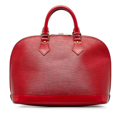 Louis Vuitton Alma PM Red Epi