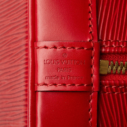 Louis Vuitton Alma PM Red Epi