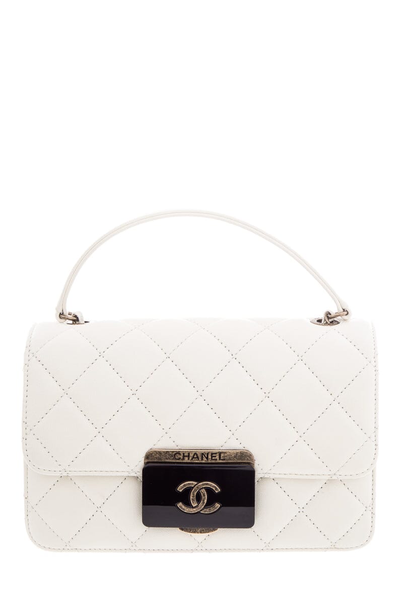 Chanel 2016 "Beauty Lock" Quilted Lambskin HandBag