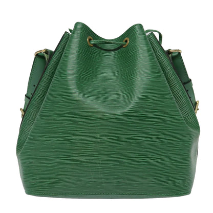 LOUIS VUITTON Epi Petit Noe Shoulder Bag Green M44102 LV Auth 82084