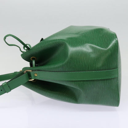 LOUIS VUITTON Epi Petit Noe Shoulder Bag Green M44102 LV Auth 82084