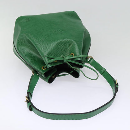 LOUIS VUITTON Epi Petit Noe Shoulder Bag Green M44102 LV Auth 82084