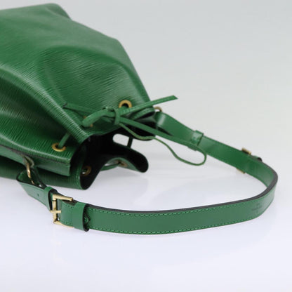 LOUIS VUITTON Epi Petit Noe Shoulder Bag Green M44102 LV Auth 82084