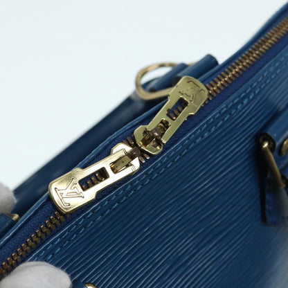 LOUIS VUITTON Epi Alma Hand Bag Toledo Blue M52145 LV Auth 82778