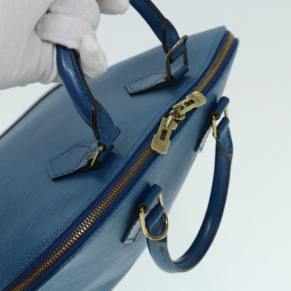 LOUIS VUITTON Epi Alma Hand Bag Toledo Blue M52145 LV Auth 82778