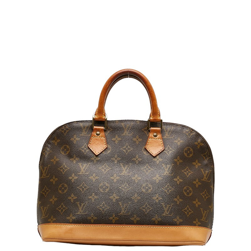 Louis Vuitton Alma PM Tote Handbag Monogram M51130 Brown