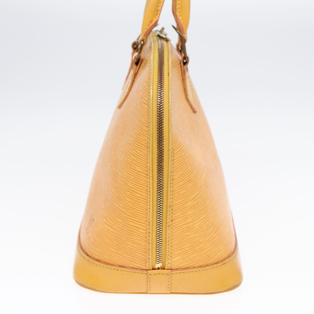 LOUIS VUITTON Epi Alma Hand Bag Yellow M52149 LV Auth 84912