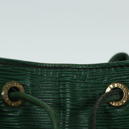 LOUIS VUITTON Epi Noe Shoulder Bag Green M44004 LV Auth 84915