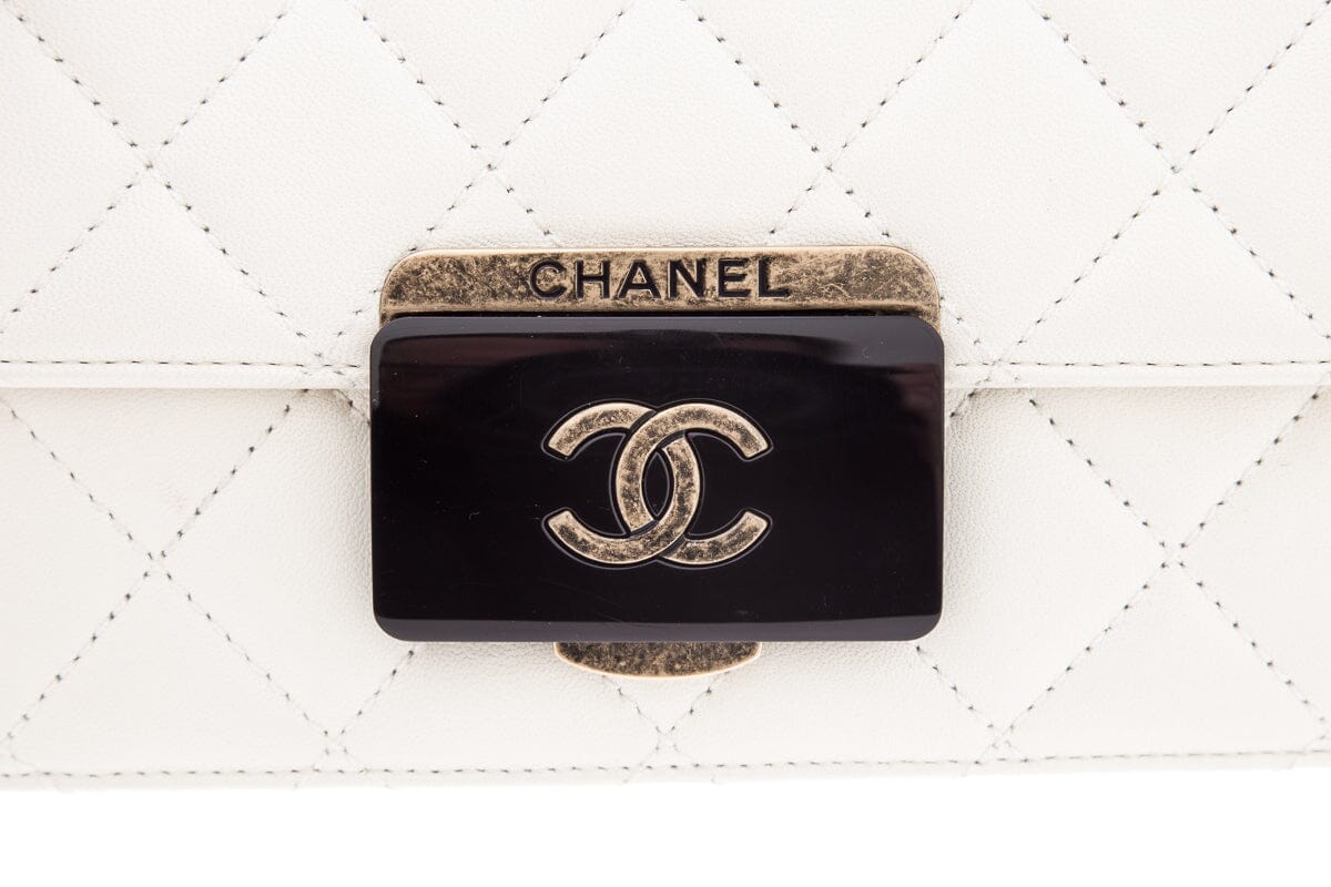 Chanel 2016 "Beauty Lock" Quilted Lambskin HandBag