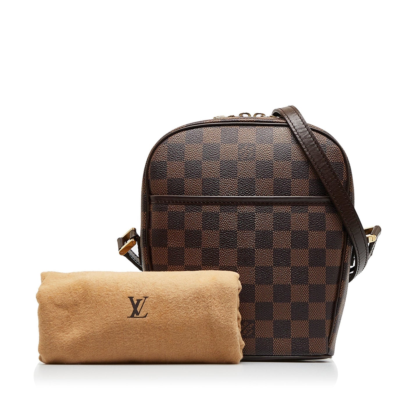 Louis Vuitton  Damier Ebene Ipanema PM Crossbody Bag