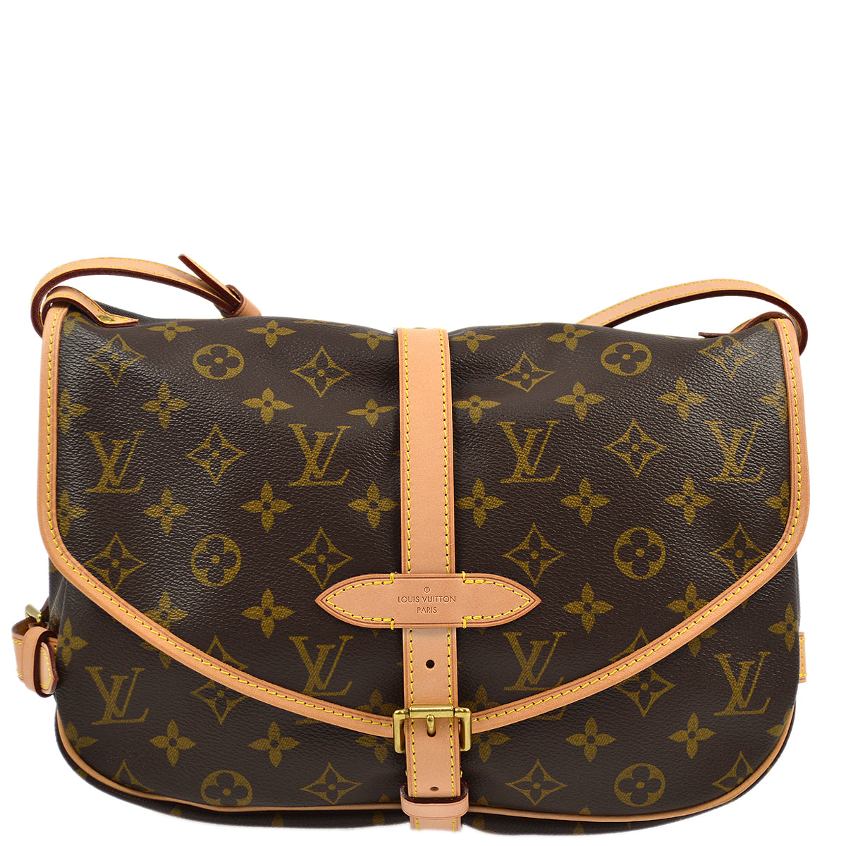 Louis Vuitton 2012 Monogram Saumur 30 Messenger Shoulder Bag M42256