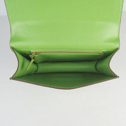 Hermes Constance Cowskin Leather Bag H017 green golden