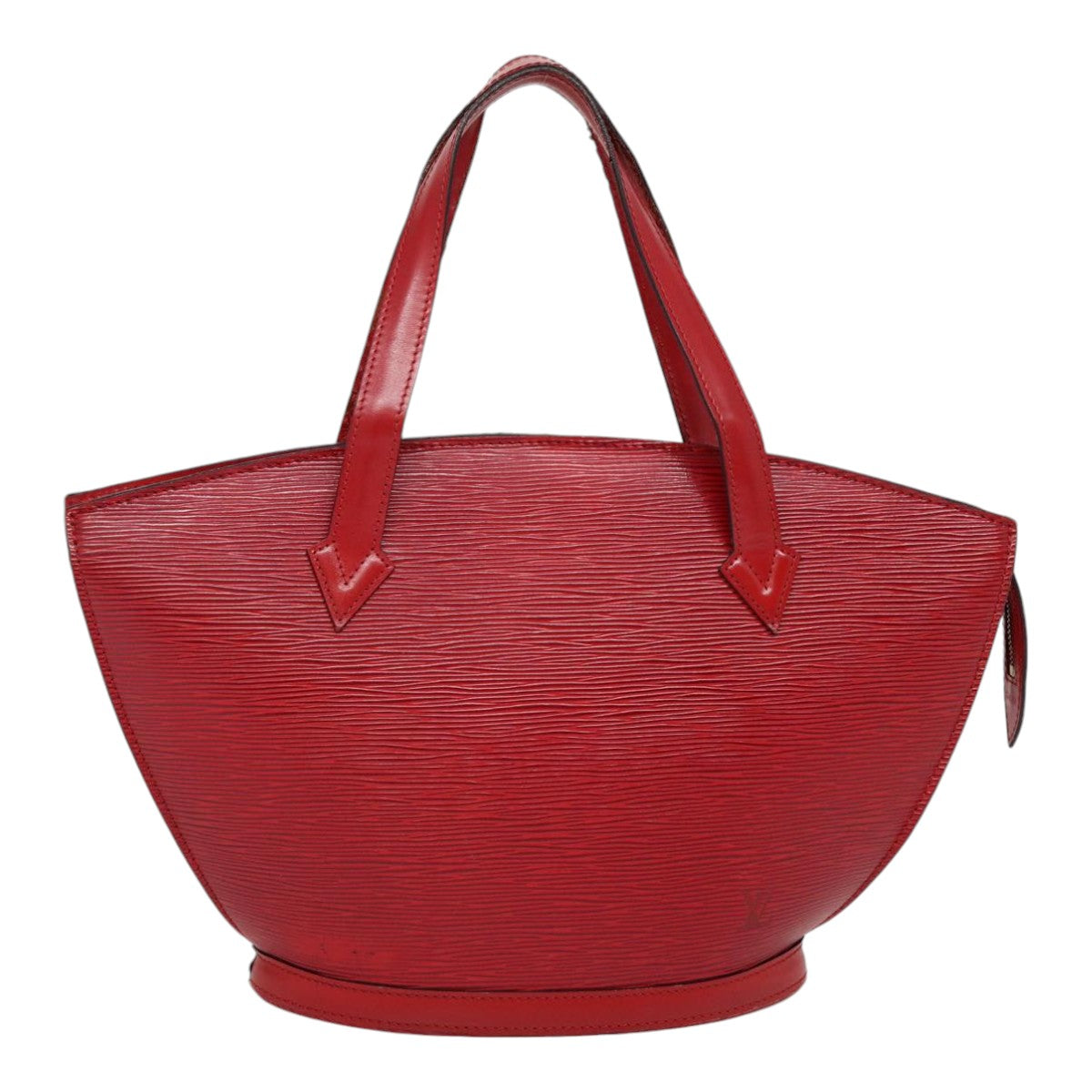 LOUIS VUITTON Epi Saint Jacques Shoulder Bag Red M52277 LV Auth 86602