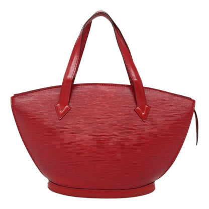 LOUIS VUITTON Epi Saint Jacques Shoulder Bag Red M52277 LV Auth 86602