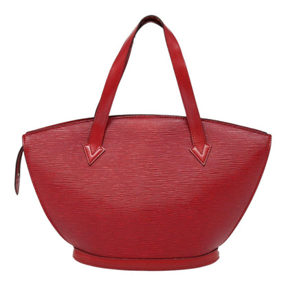 LOUIS VUITTON Epi Saint Jacques Shoulder Bag Red M52277 LV Auth 86602