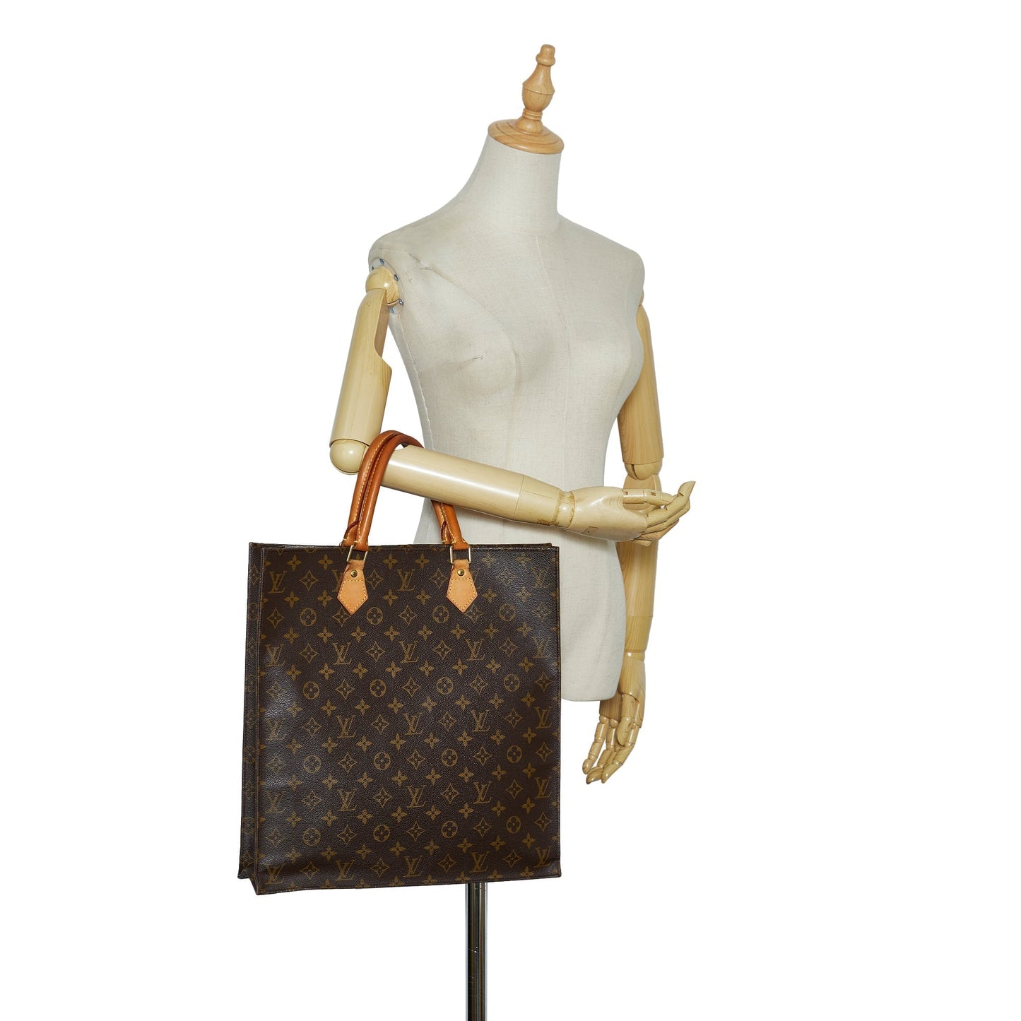 Louis Vuitton  Monogram Sac Plat Tote Bag