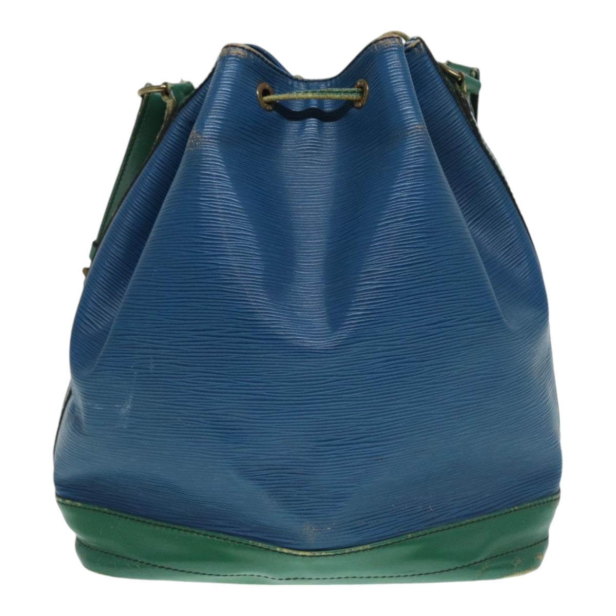 LOUIS VUITTON Epi Noe Shoulder Bag Bicolor Green Blue M44044 LV Auth 87792