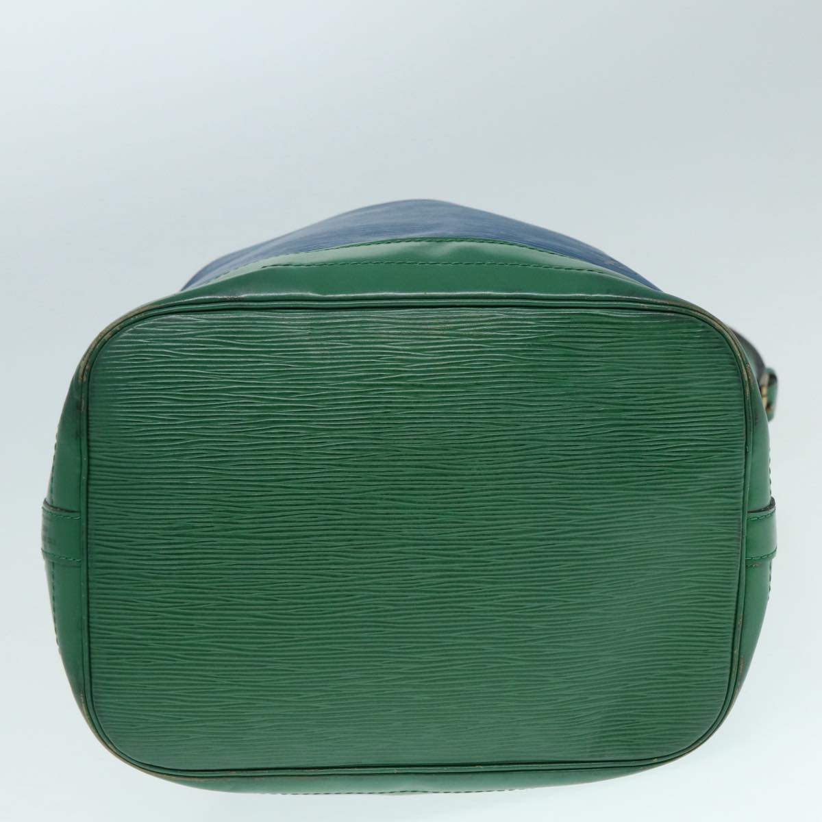 LOUIS VUITTON Epi Noe Shoulder Bag Bicolor Green Blue M44044 LV Auth 87794