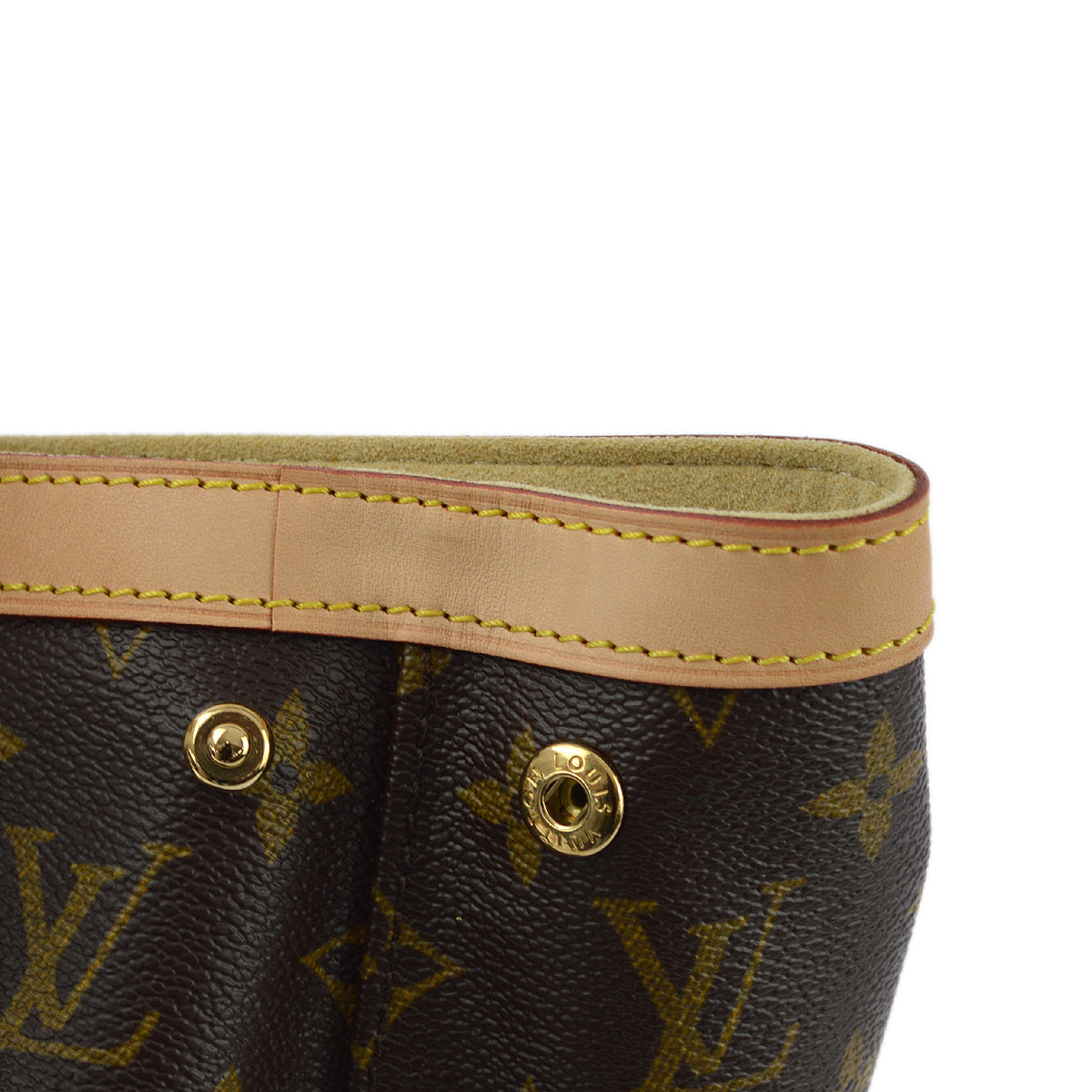 Louis Vuitton 2009 Monogram Hampstead PM Tote Handbag M51167