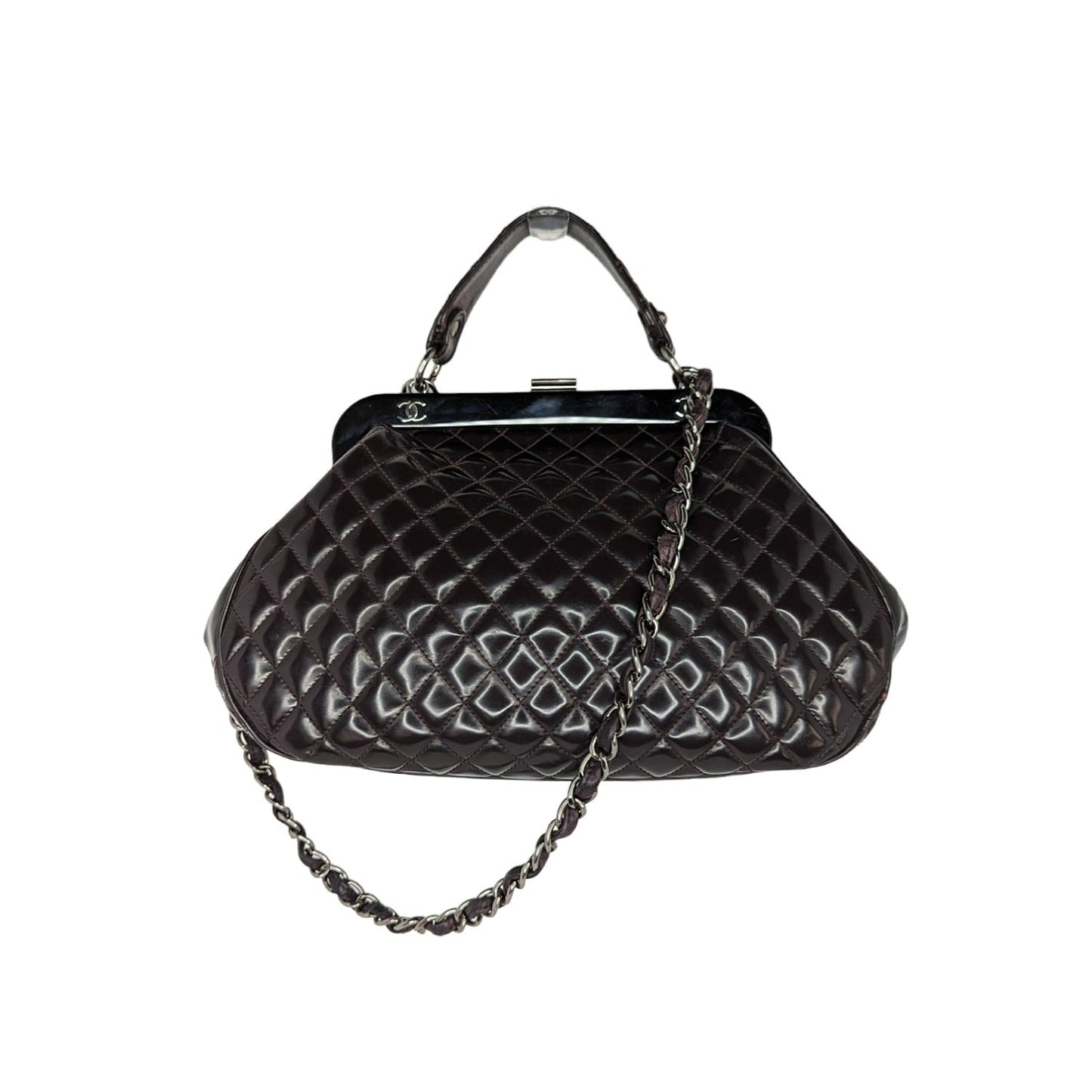 Chanel Vintage Mademoiselle Frame Satchel