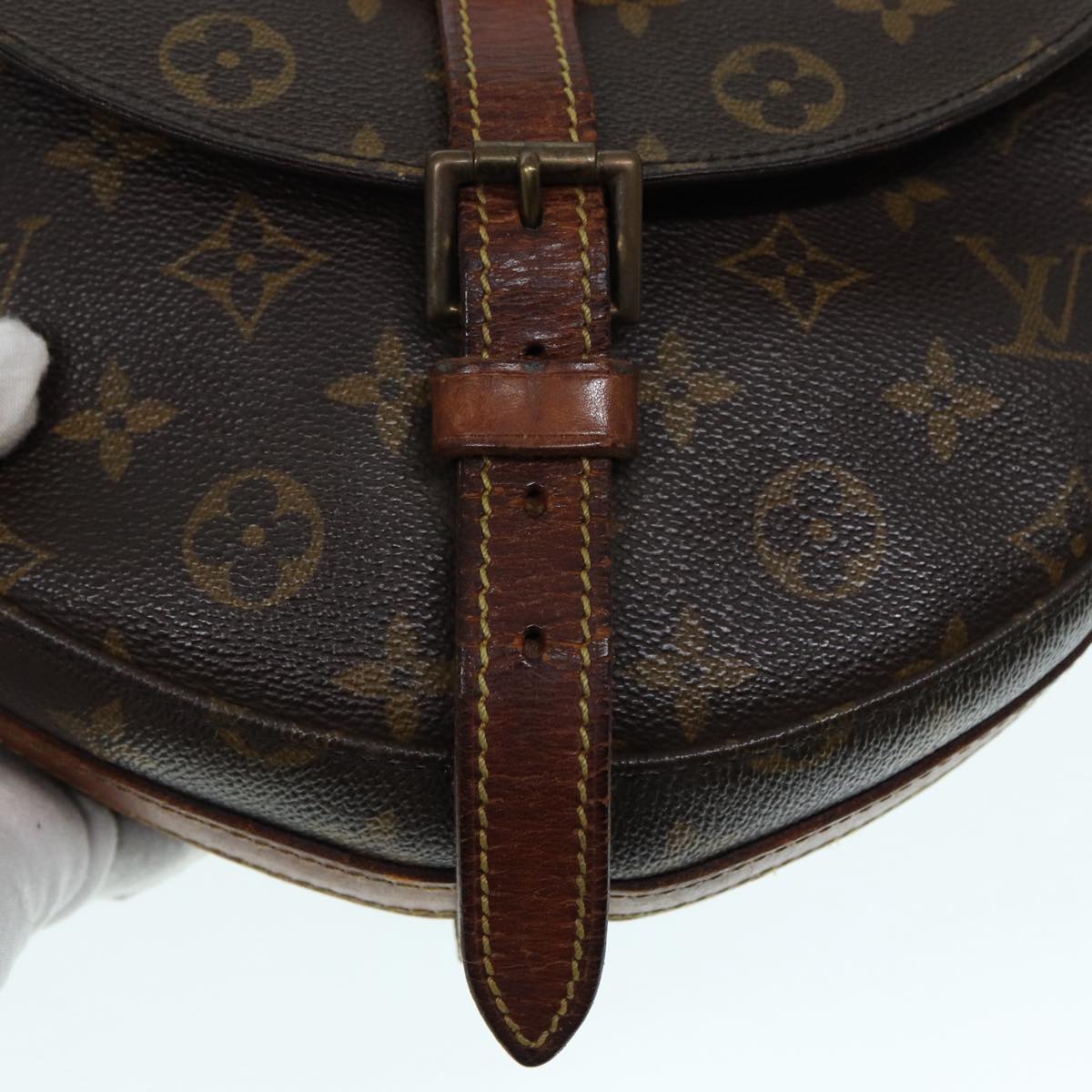 LOUIS VUITTON Monogram Chantilly GM Shoulder Bag M51232 LV Auth 89299