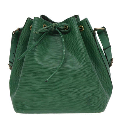 LOUIS VUITTON Epi Petit Noe Shoulder Bag Green M44102 LV Auth 89333